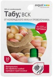 Табу від колорадського жука: інструкція із застосування