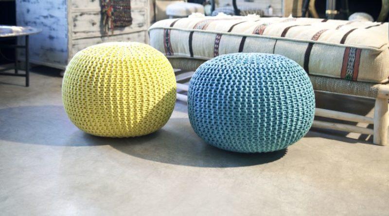 Пуф з пластикових пляшок: майстер-клас, по-крокова інструкція з фото