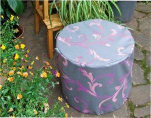 Пуф з пластикових пляшок: майстер-клас