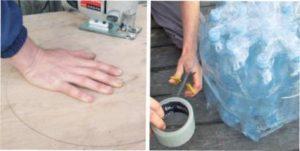 Майстер-клас з виготовлення мобільного пуфика власноруч