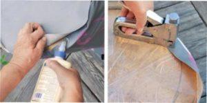 Мобільний пуф з пластикових пляшок своїми руками