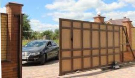 Відкатні ворота: які бувають і як зробити своїми руками