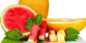 Калорійність і хімічний склад дині і кавуна - фото.