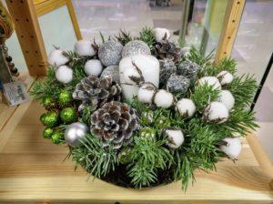 Новорічні композиції своїми руками