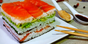 Салат «суші» на новорічний стіл