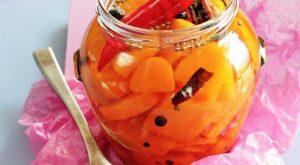 Маринований гарбуз з гострим перцем