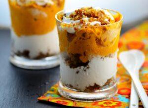 Гарбузовий вершковий десерт